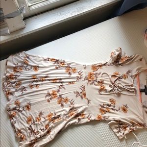 Flower printed sundress